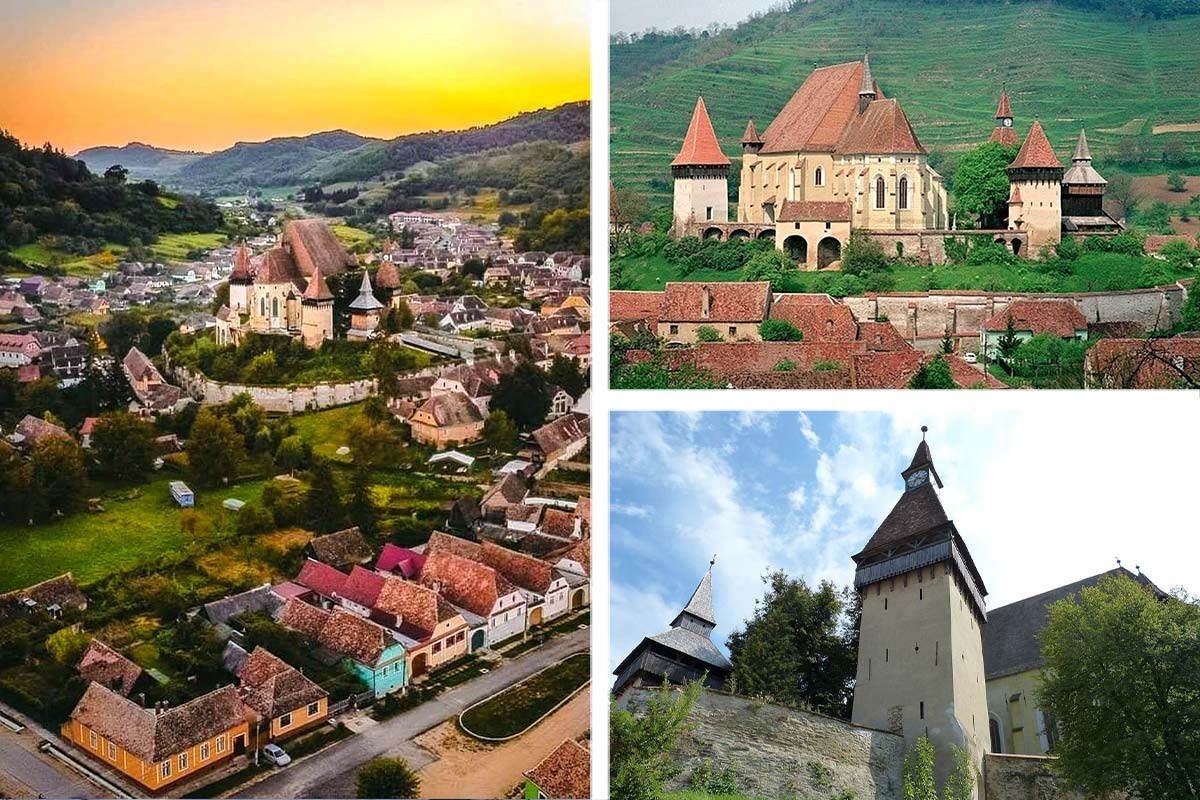Die befestigte Kirche / Kirchenburg Biertan