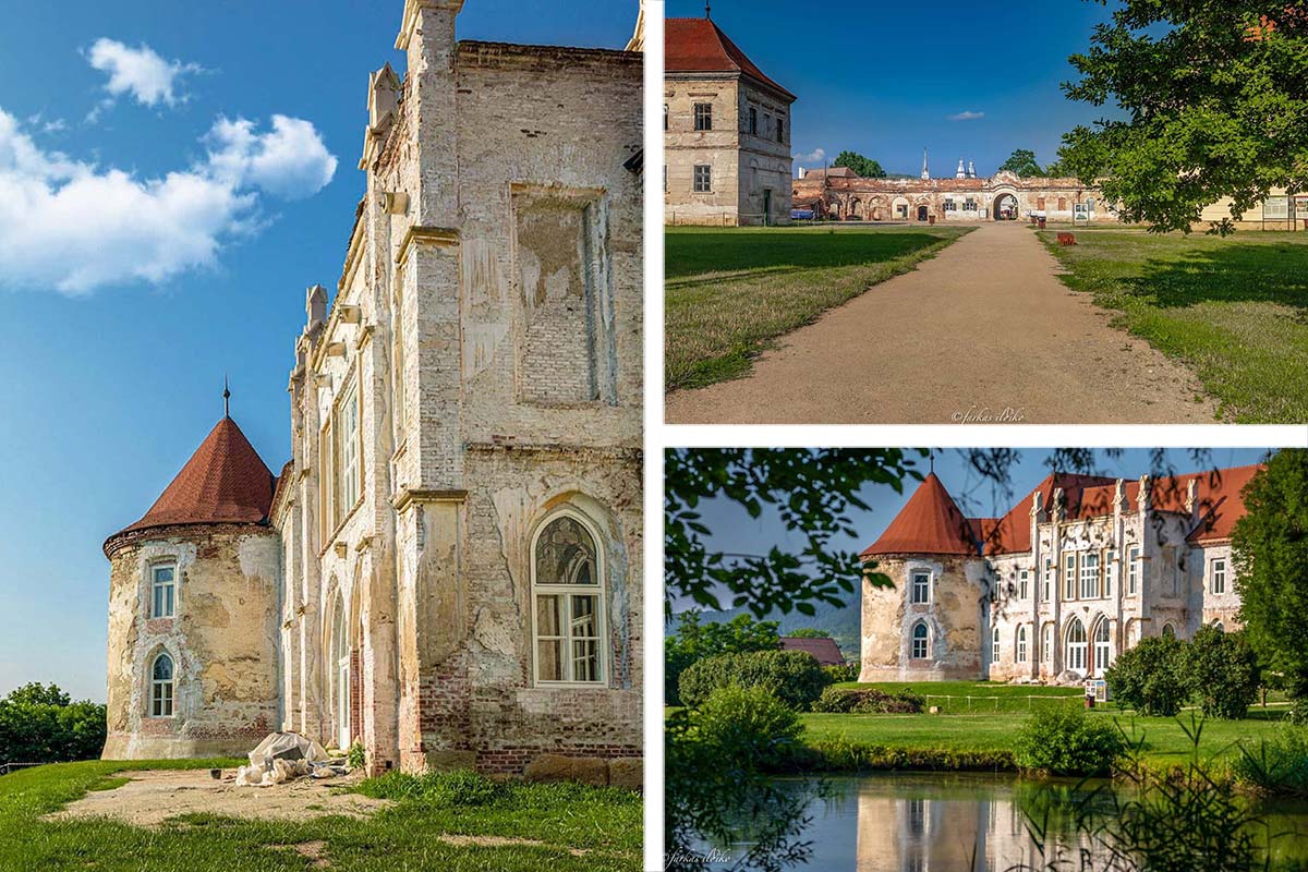 Bánffy Castle from Bonțida