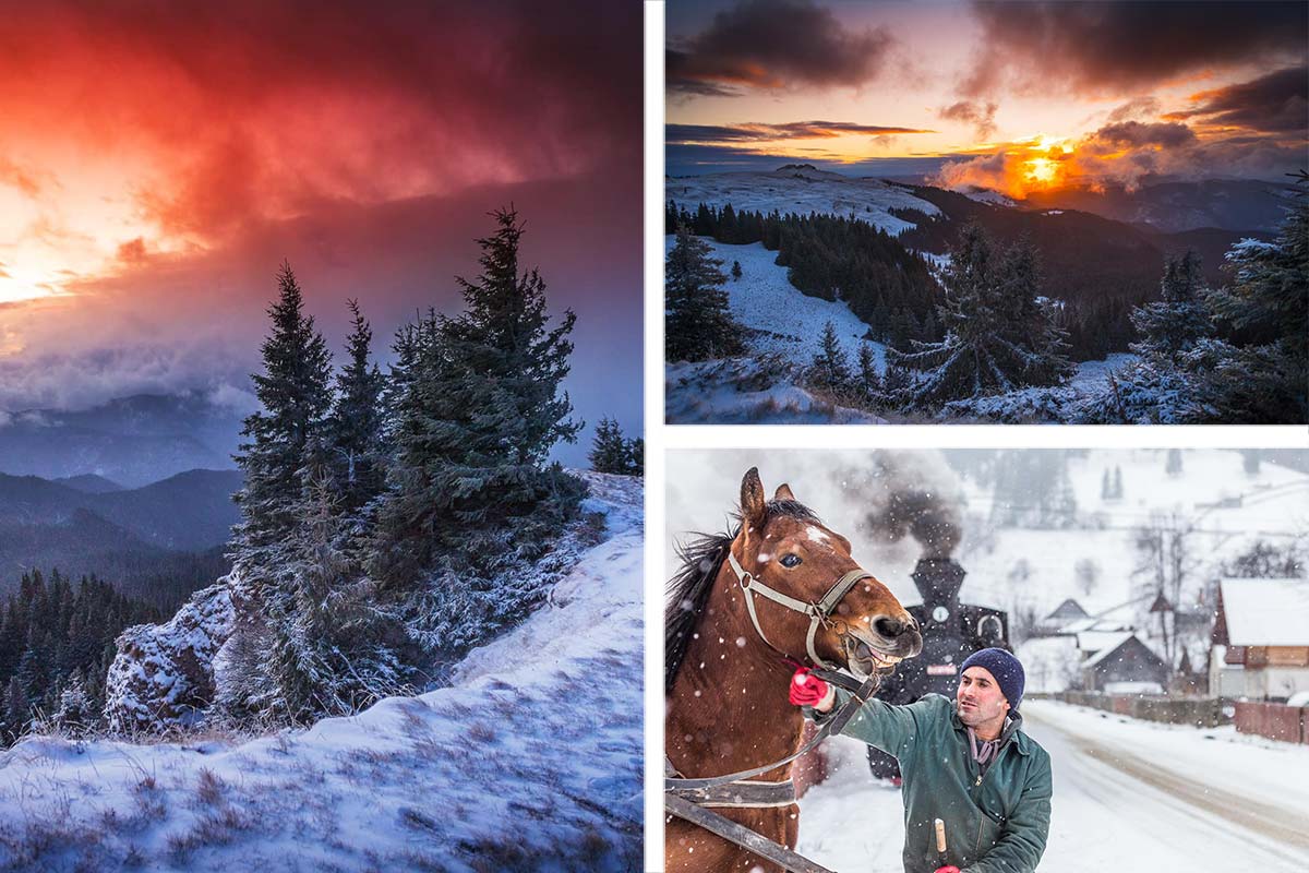 Winter in der Bukowina