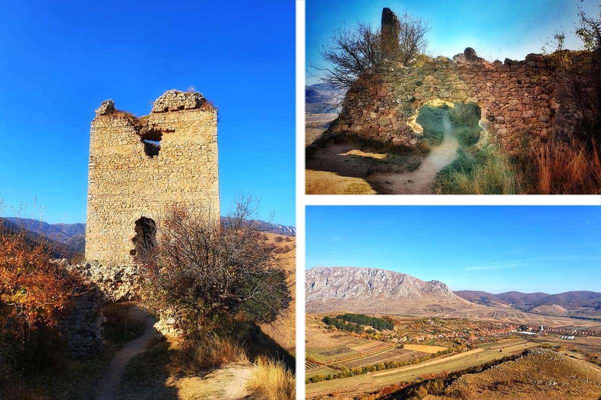 Die Festung Trascăului (Sankt Georgen)