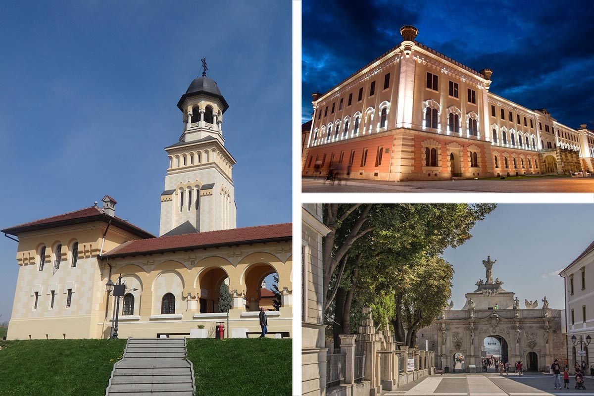 Alba Iulia, also called Karlsburg or Weißenburg