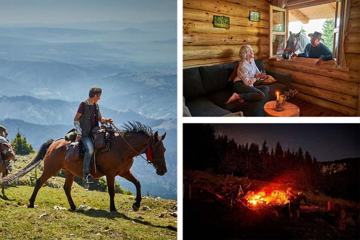 Wanderungen entlang der Route in den Ostkarpaten Siebenbürgens