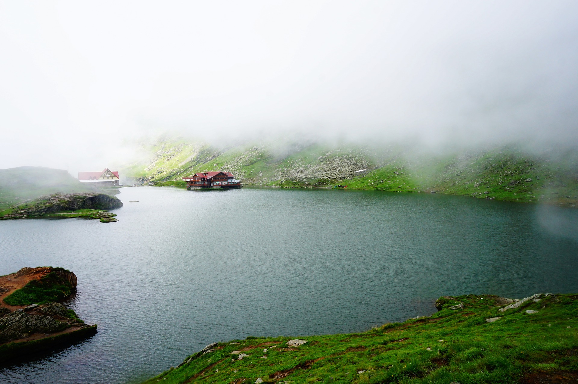 Lacul Balea | Printre nori