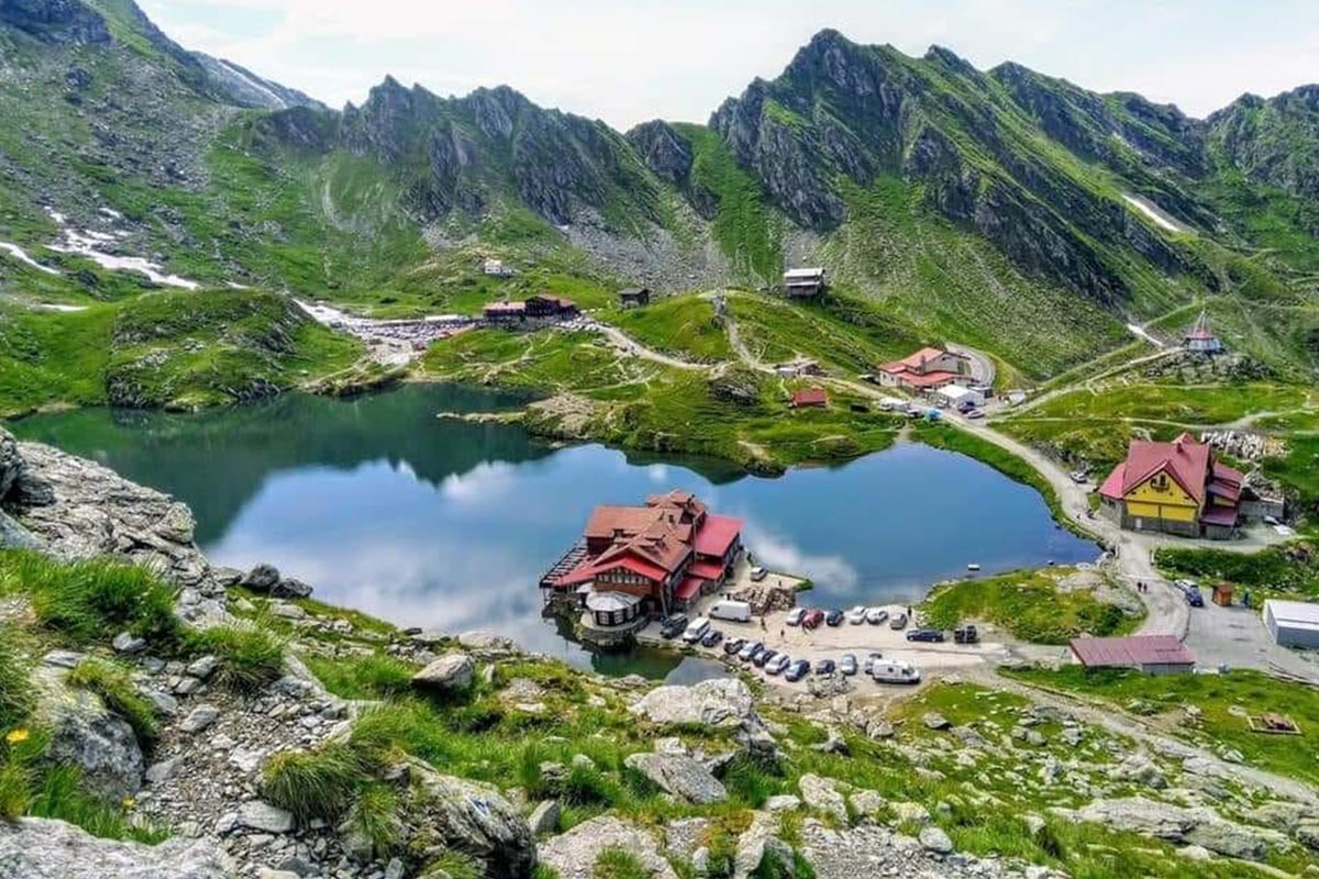 Der Bâlea See ( rumänisch Lacul Bâlea ) 