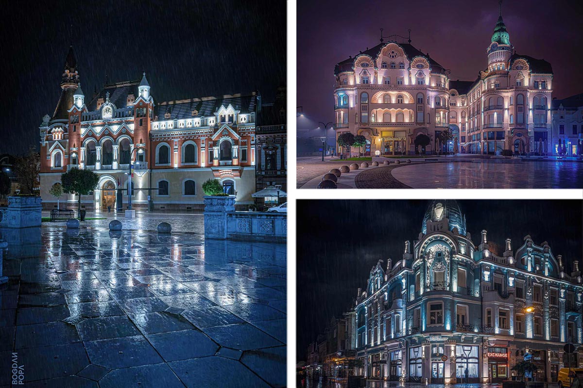 Oradea at night