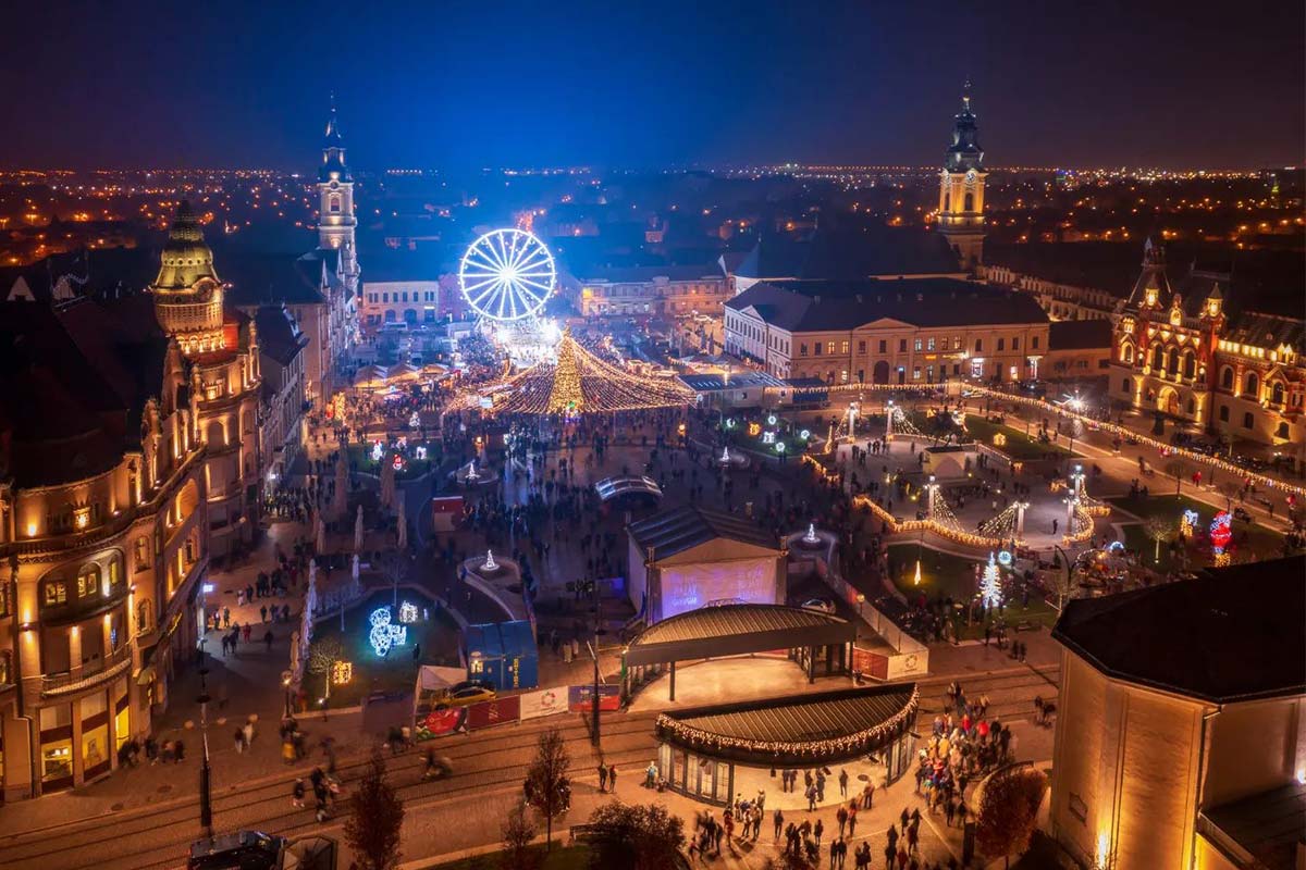 Weihnachtsmarkt in Oradea