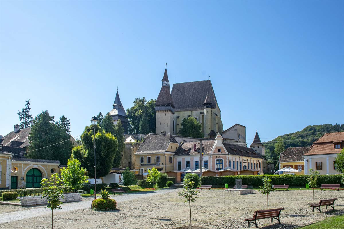 Die befestigte Kirche / Kirchenburg Biertan