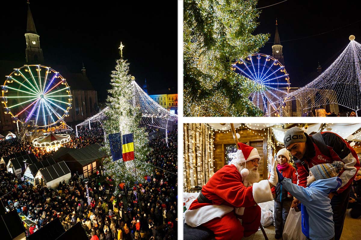 Weihnachtsmarkt in Cluj-Napoca