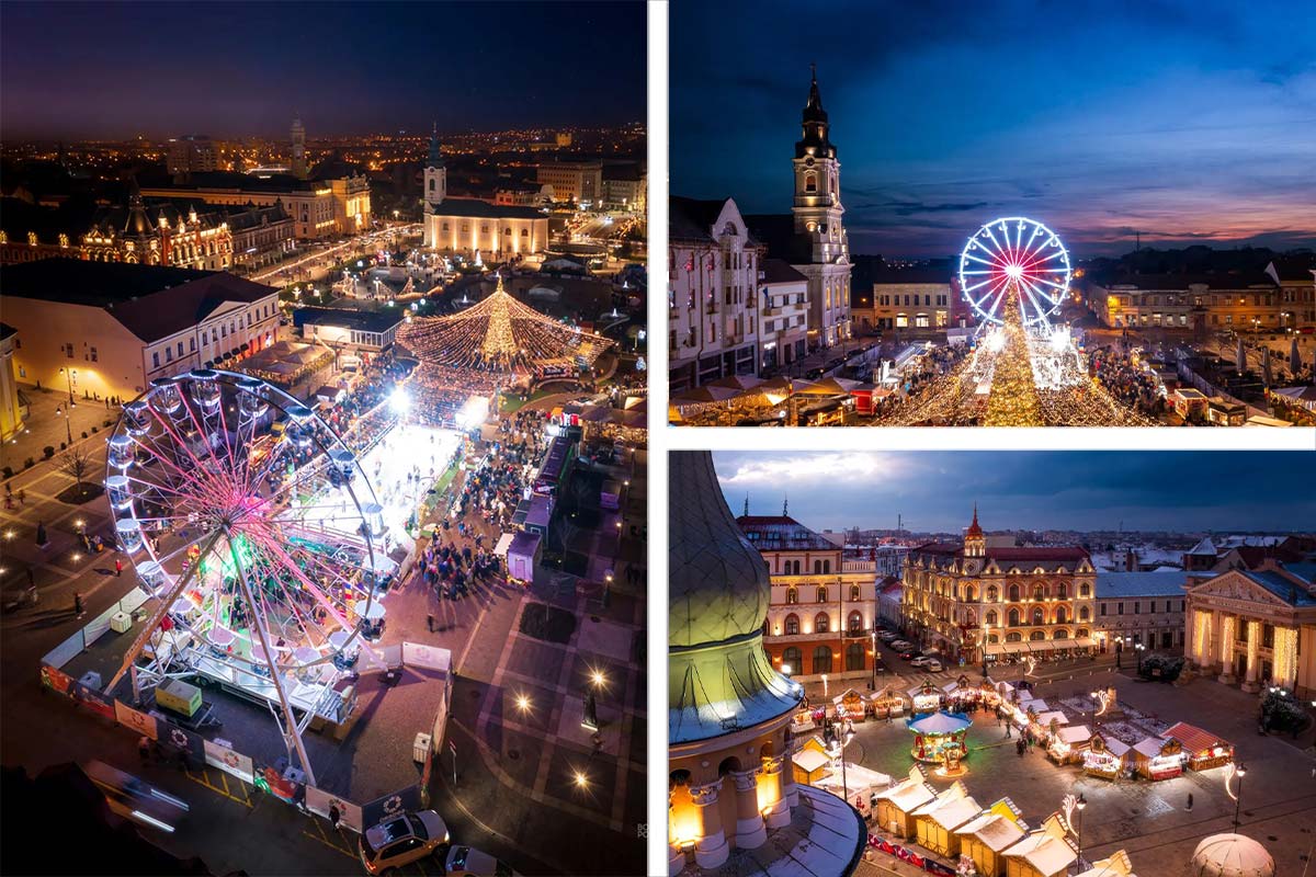 Weihnachtsmarkt in Oradea