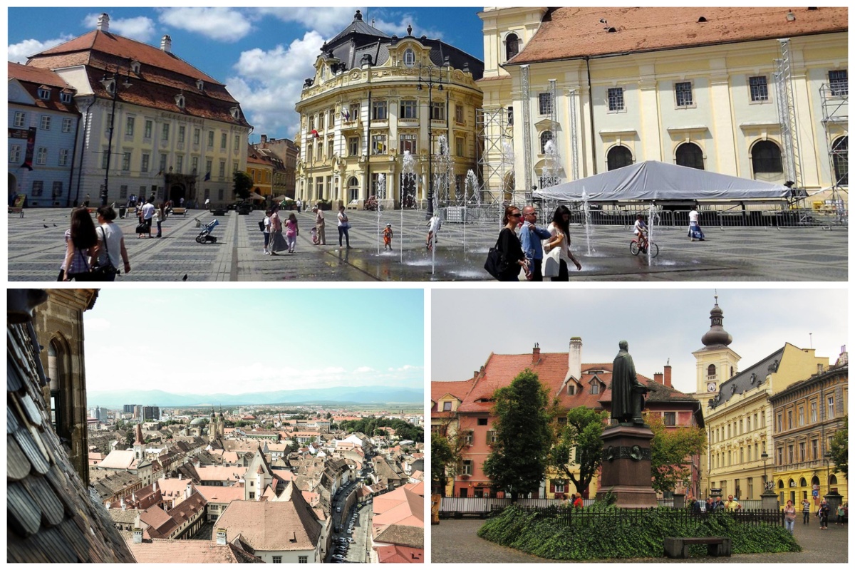 Hermannstadt (Sibiu) in Siebenbürgen