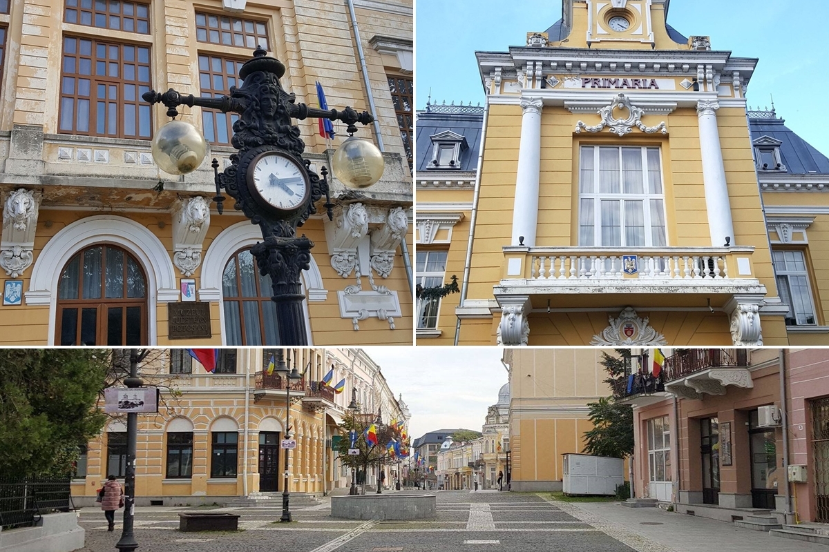 Botosani in the north-east of Romania