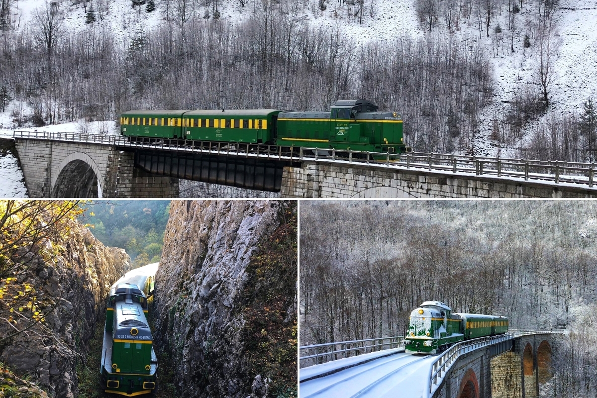 Railway line Oravita - Anina in Banat
