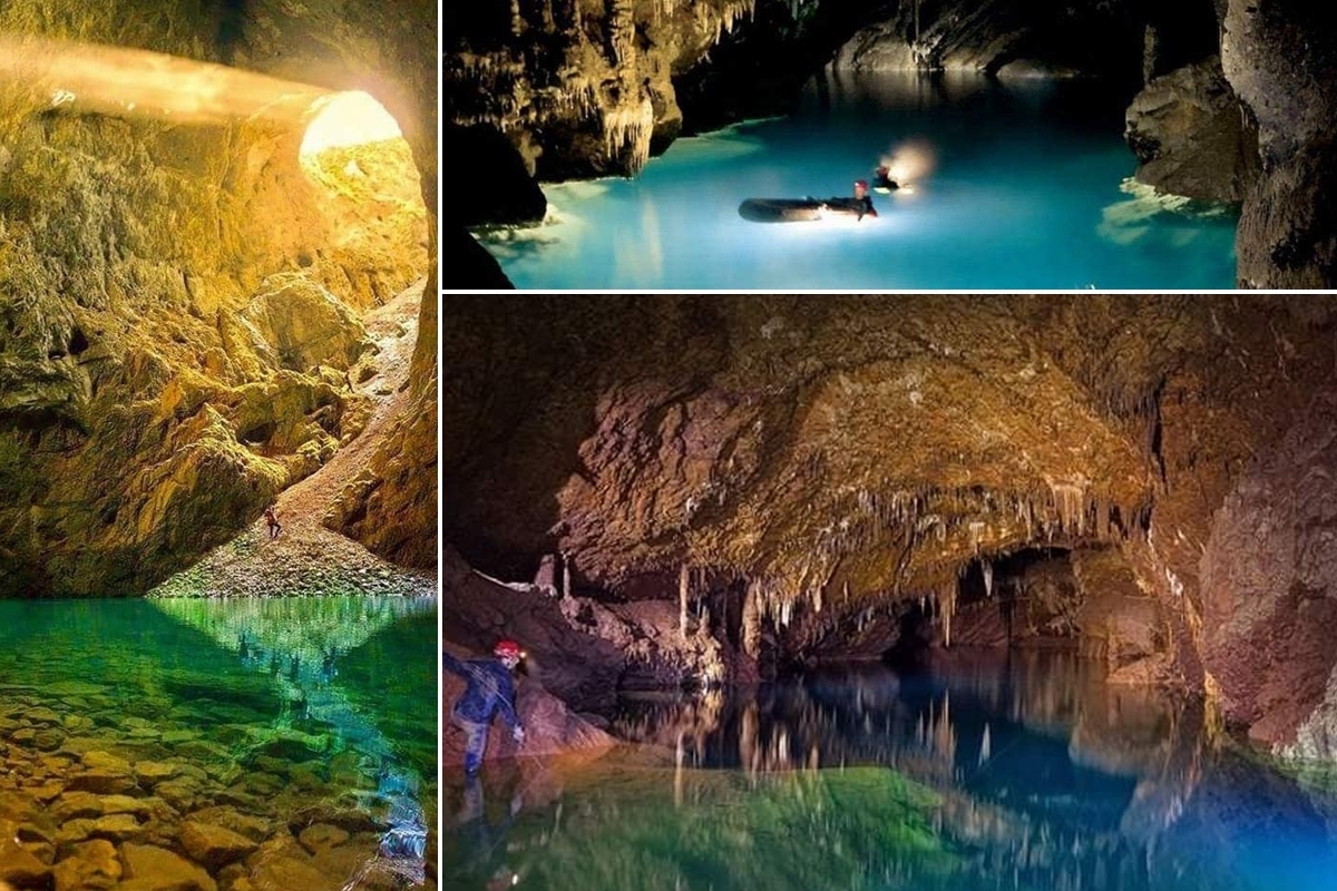 Zgurasti Cave im Bihor Gebirge