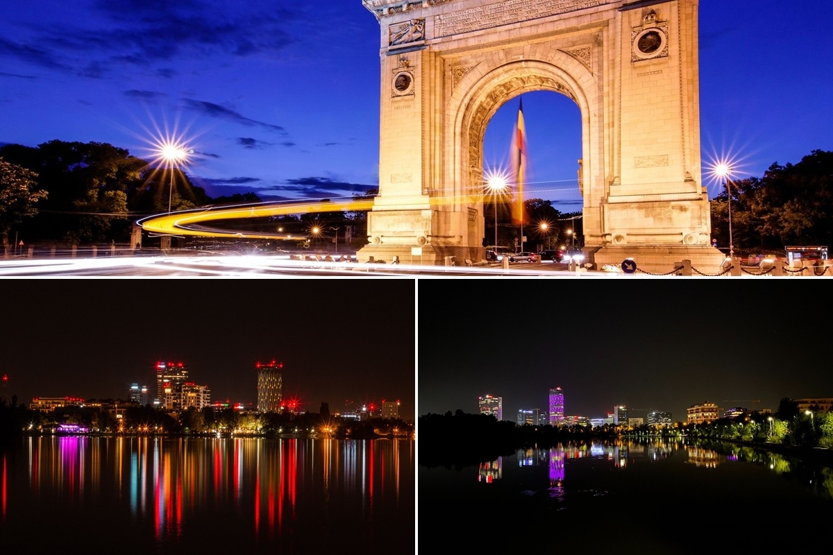 Bucharest at night