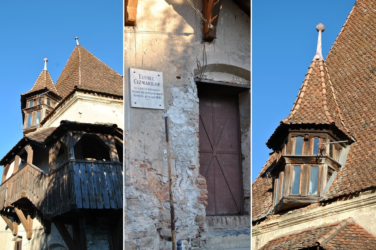 Turnul Cizmarilor in Sighisoara (Schäßburg)