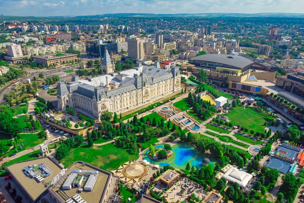 The Palace of Culture in Iasi