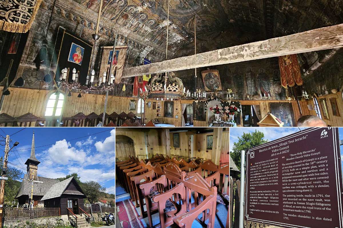 Biserica din lemn „Sfinții Trei Ierarhi” | Județul Alba