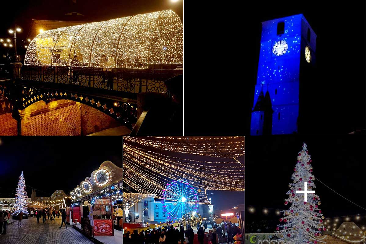 Târgul de Crăciun din Sibiu / Hermannstadt ☃🎄💙💛❤️