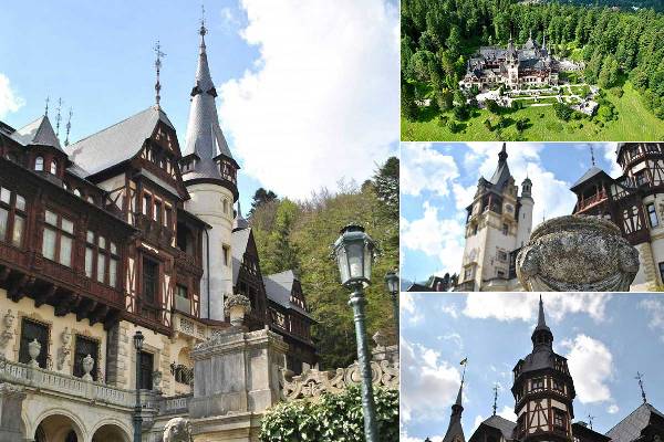 Castelul Peleș | Vederi exterioare