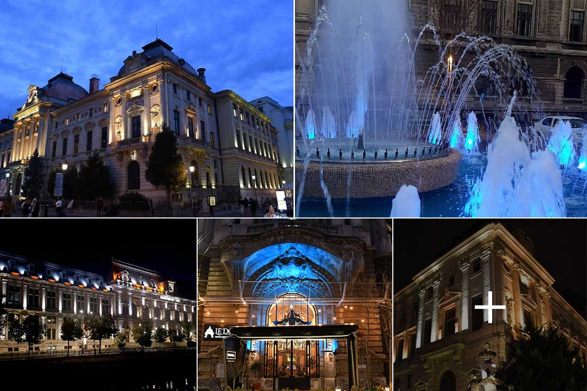 Bukarest | Hauptstadt Rumäniens ... bei Nacht