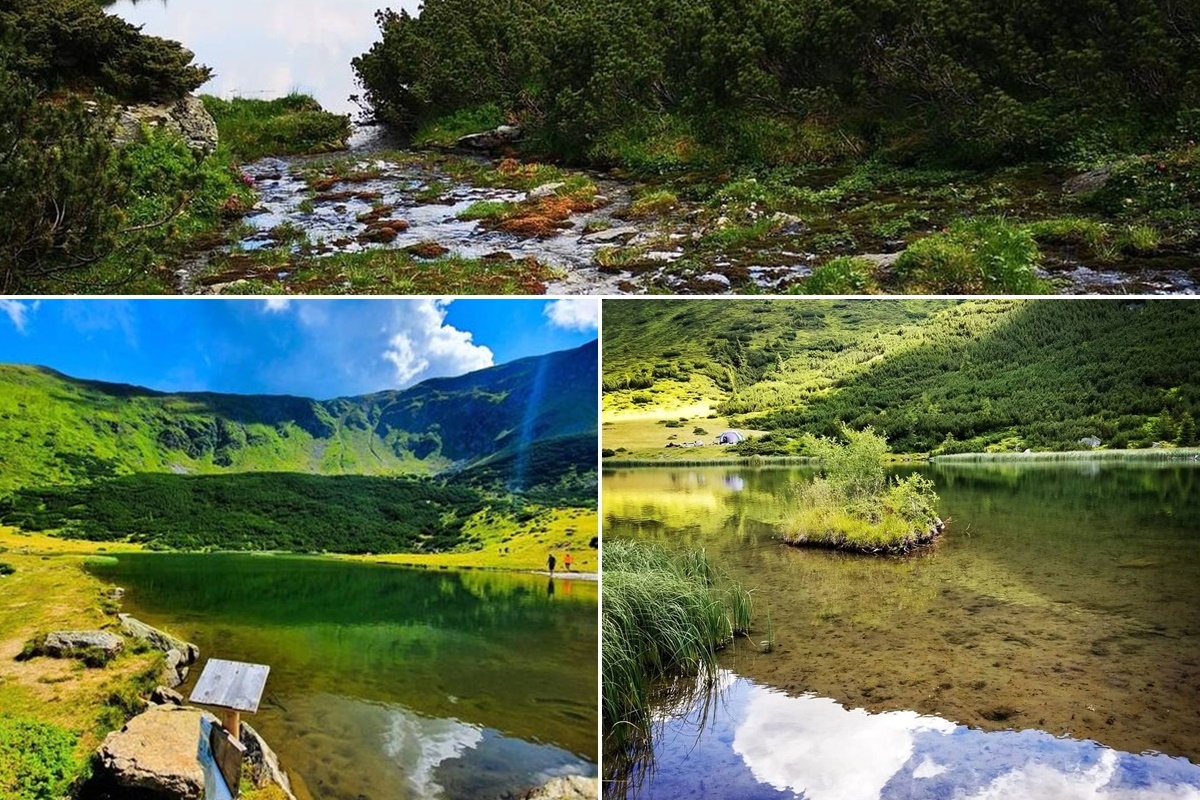 Lake Stiol in the Rodna Mountains