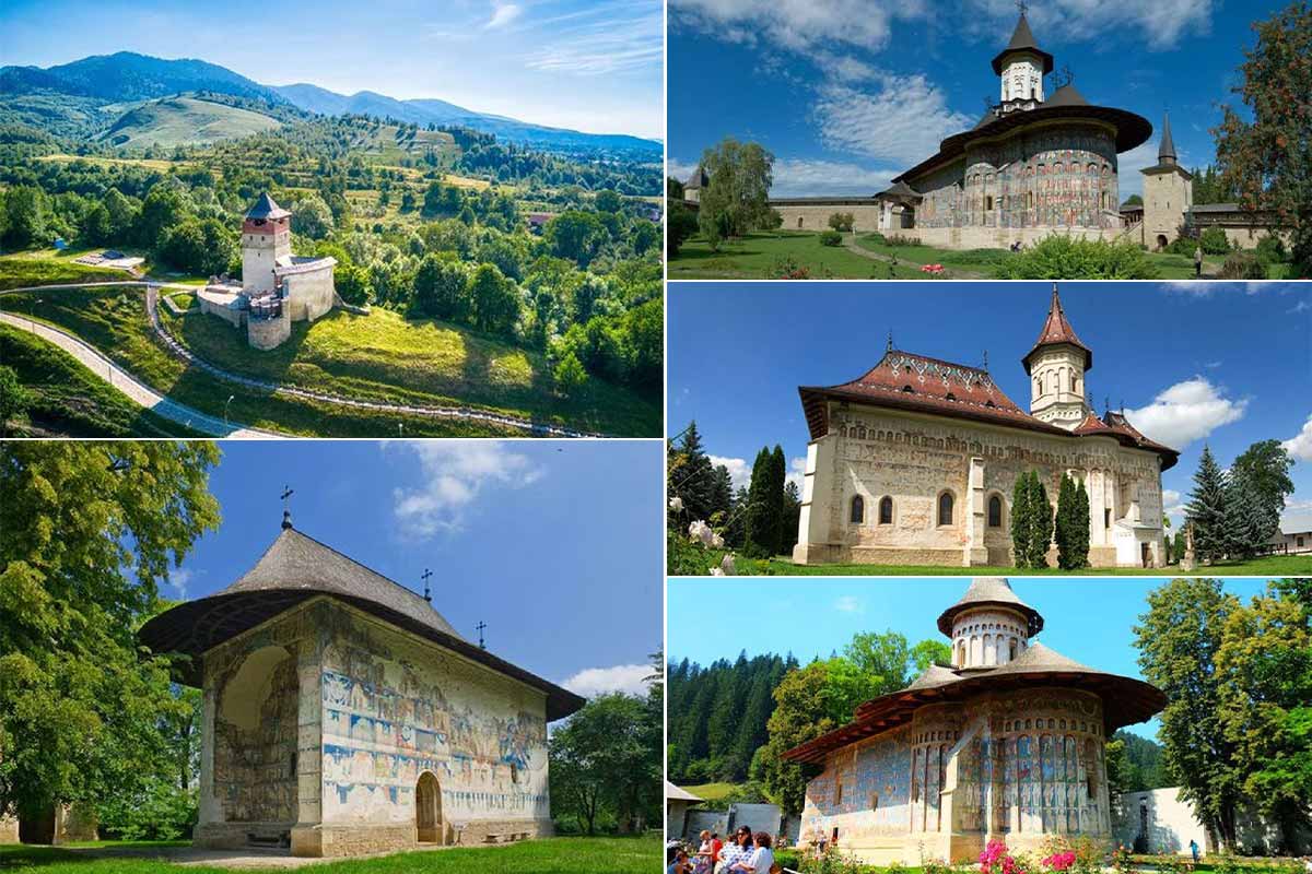 Monasteries in Bukovina (Bucovina) | Moldavian monasteries