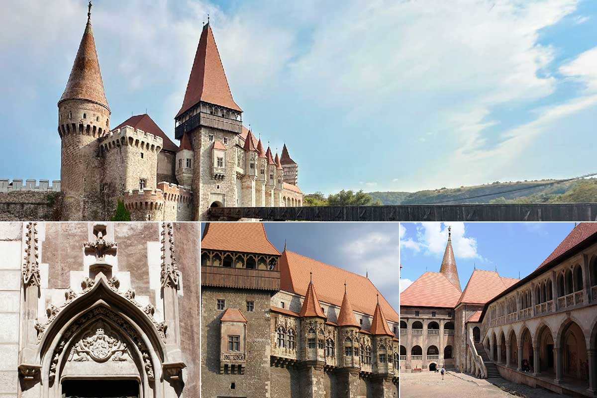 Burg / Festung Corvin in Hunedoara