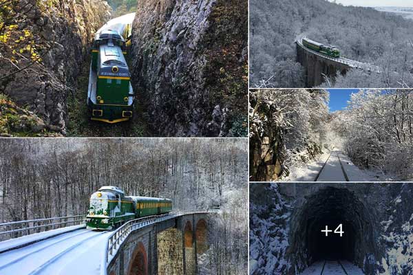 Oravița–Anina Railway Line in Banat | In summer too
