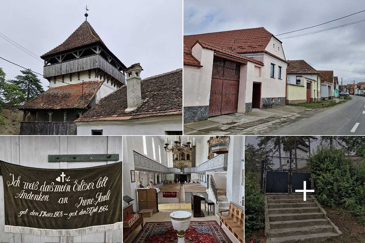 Village and fortified church Ungra | Brașov County