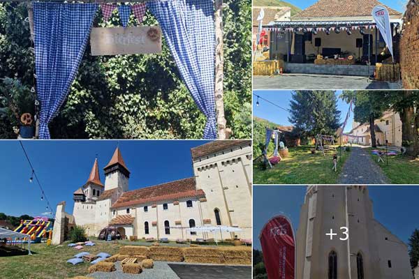 Bierfest in Kleinschelken (Seica Mica, ca. 30 km nördlich von Hermannstadt / Sibiu)