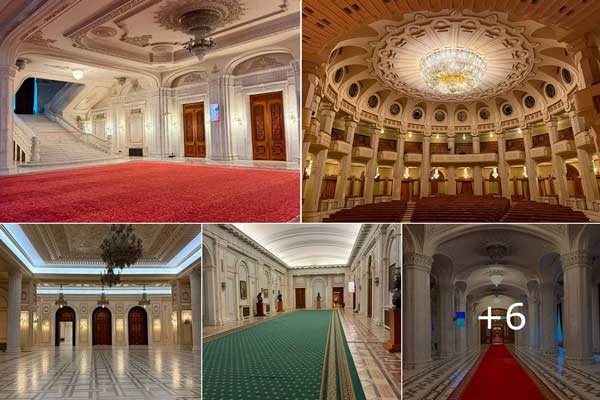 Der Parlamentspalast in Bukarest | Hauptstadt Rumäniens