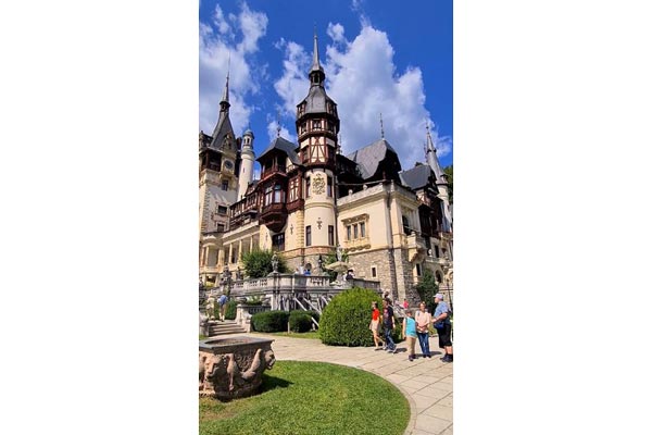 Peleș Castle, the town of Sinaia, Prahova County