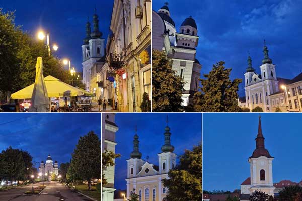 Targu Mures in der Abendstunde