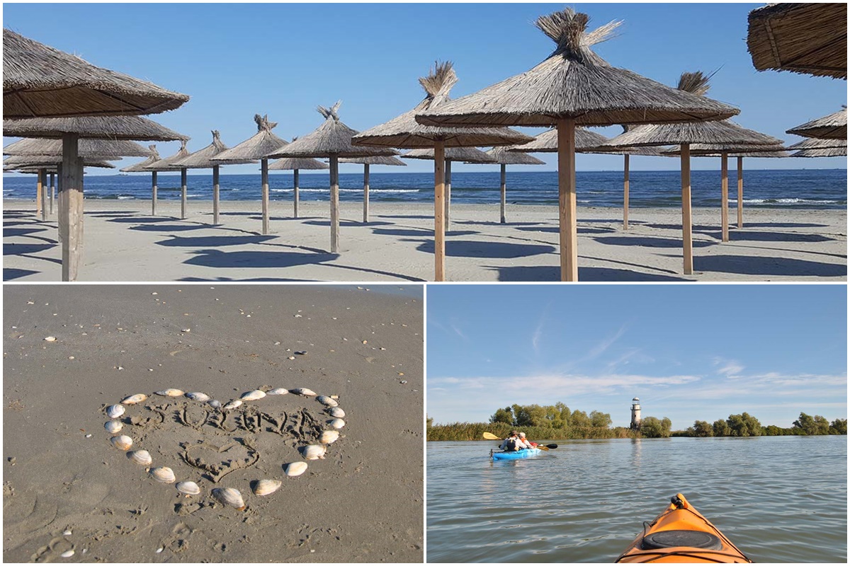 Sulina ... am Strand, auf einer Tour und die Stadt