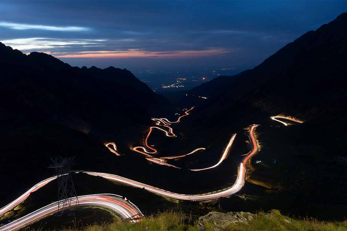 Transfagarasan bei Nacht | Eine der schönsten Gebirgsstrassen Rumäniens