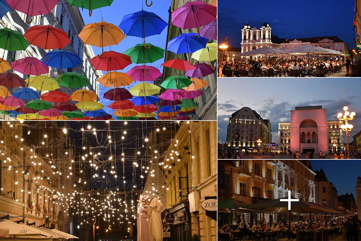 Timisoara in the evening / at night | Beautiful