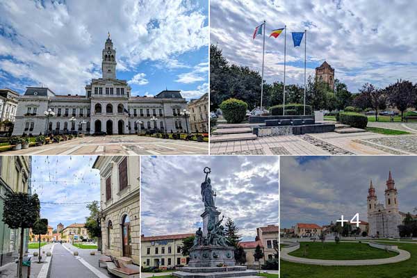Arad im Westen von Rumänien