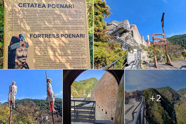 Ceatatea (Festung) Poenari | Das wahre Zuhause von VLAD III.
