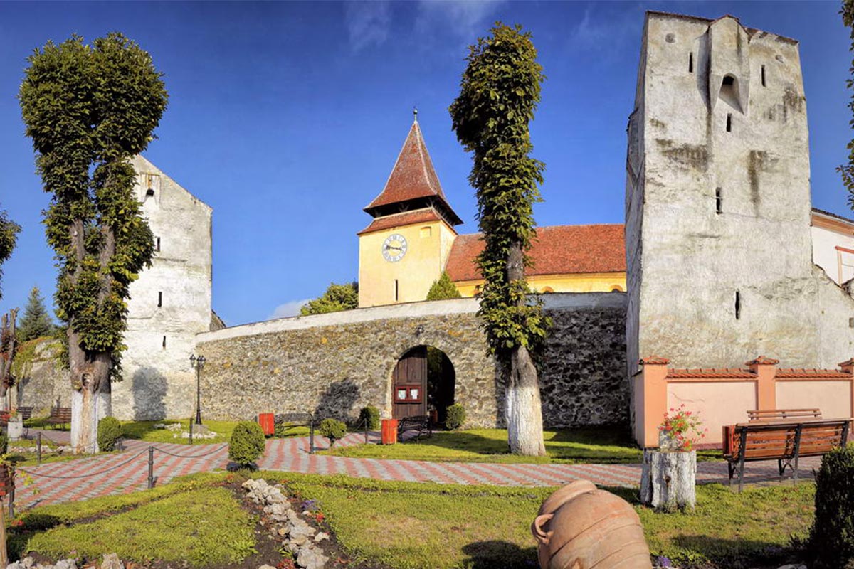 Fortified churches in Transylvania | Weidenbach | Brasov County