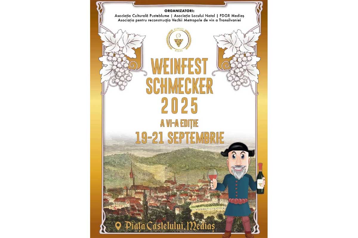 19–21 septembrie | Festivalul Vinului Schmecker la Mediaș