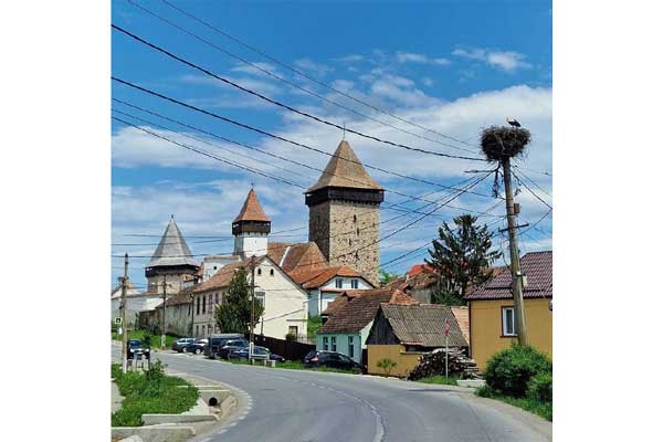 Homorod, close to Rupea (Reps)