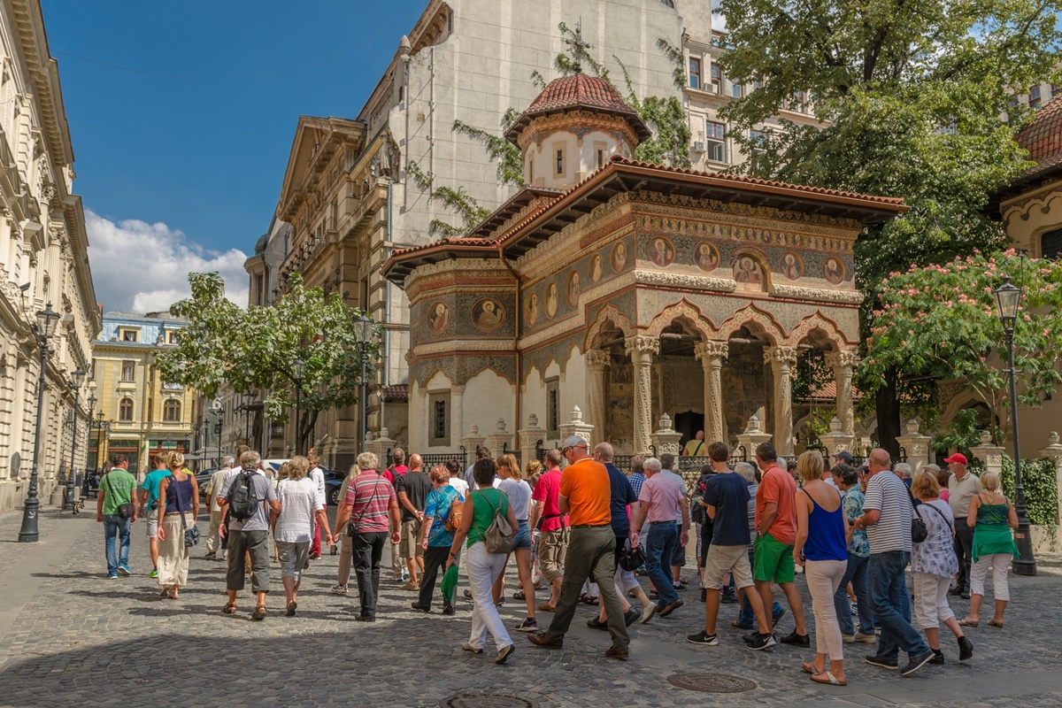 Bukarest, die Hauptstadt von Rumänien