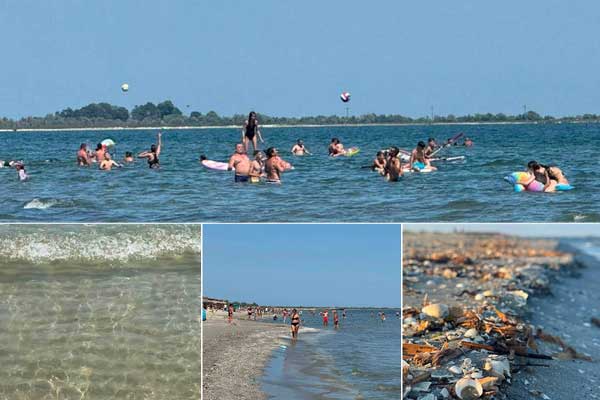 Plaja din Sulina / Delta Dunării / Marea Neagră