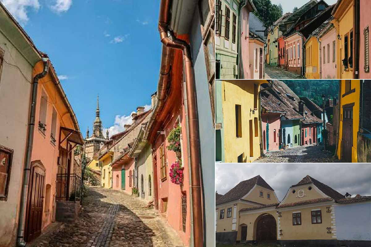 Farbenfrohes Sighisoara / Schässburg | Landkreis Mures