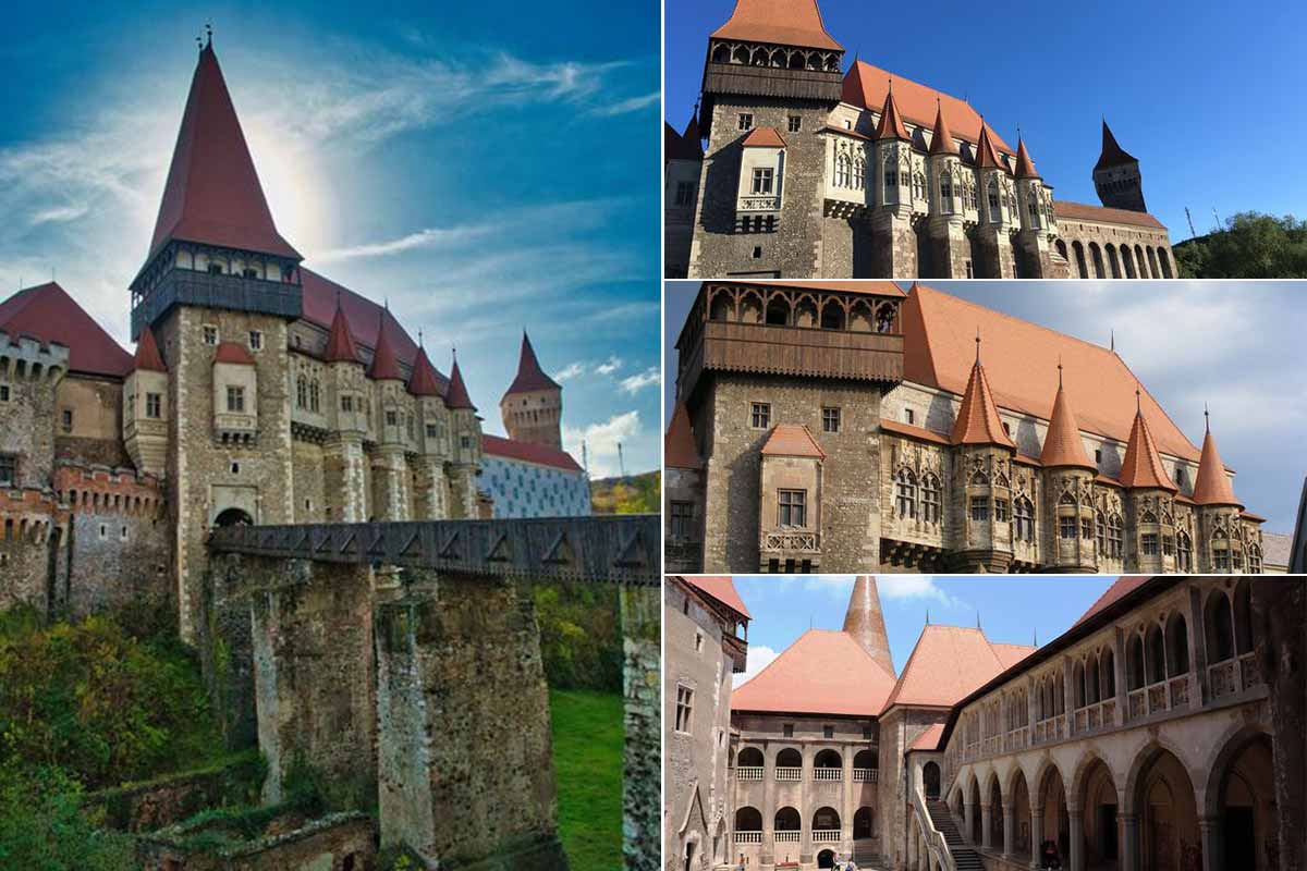 Burg / Festung Corvin in Hunedoara