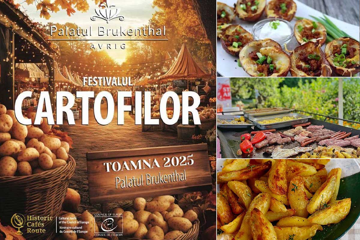 De SÂMBĂTĂ | FESTIVALUL CARTOFULUI la Palatul Brukenthal | Avrig