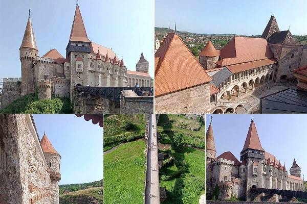 Wunderschöne Bilder | Burg / Festung Corvin in Hunedoara
