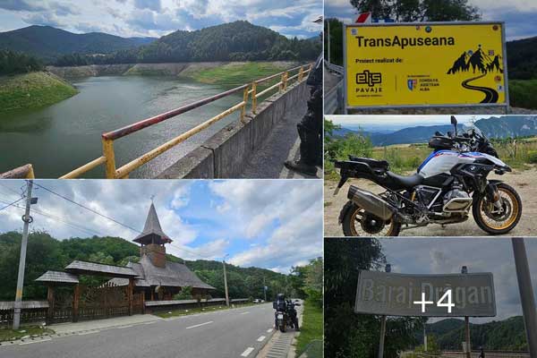 TransApuseana mit dem Motorrad | Landkreis Alba