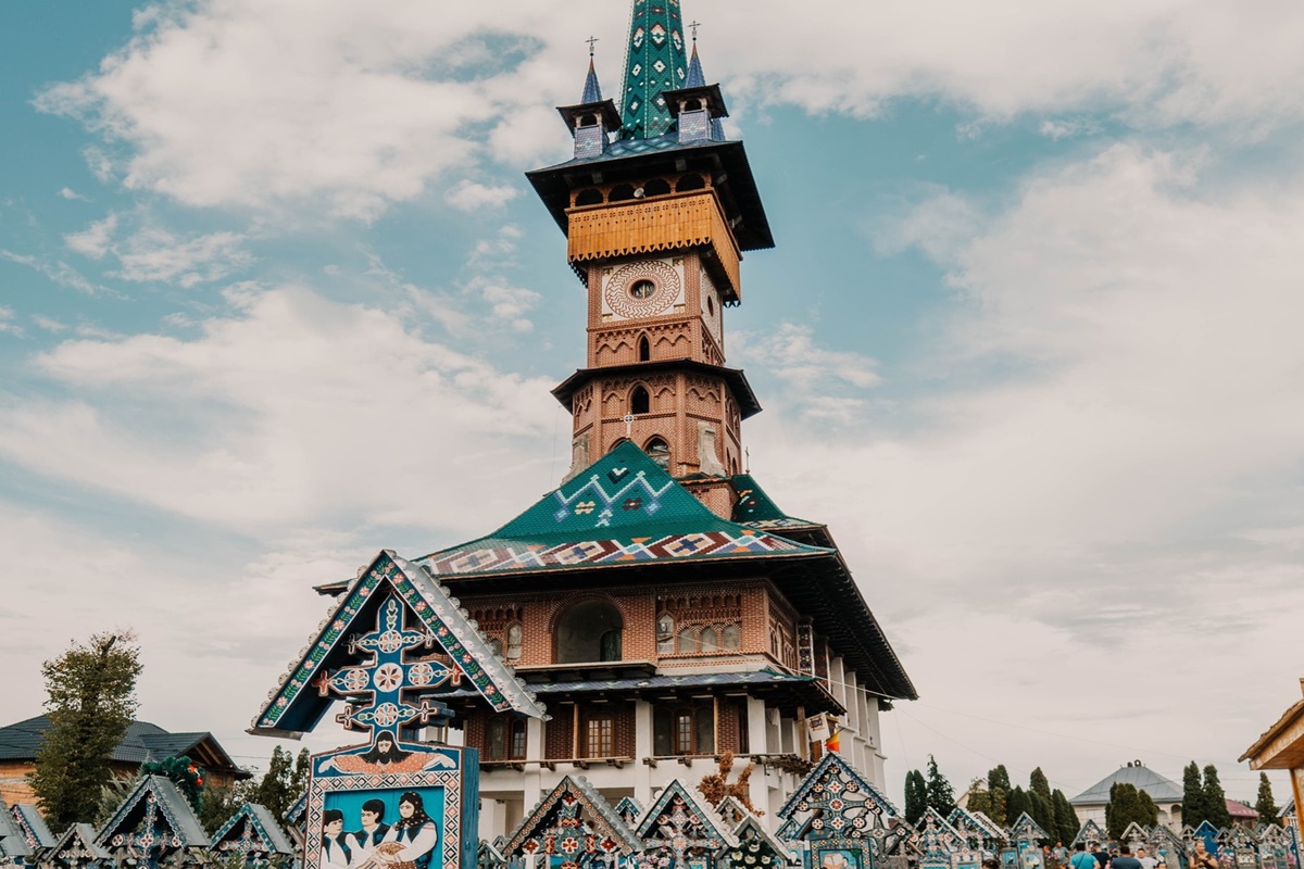 „Happy Cemetery ” from Sapanta, Maramures County