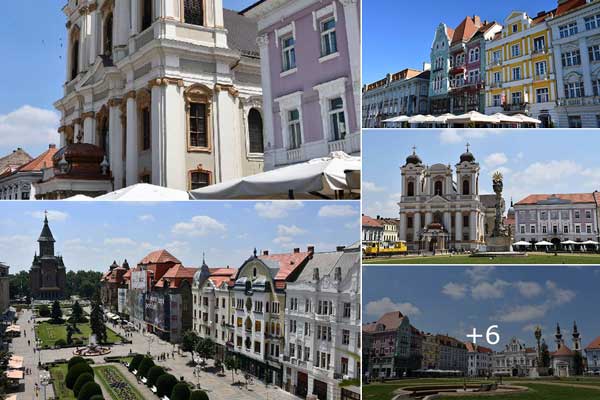 Timisoara im Sommer und Herbst